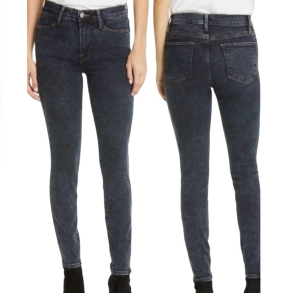FRAME Le High Waist Skinny Trumbull Jeans- NWOT Size 28 - Picture 1 of 15